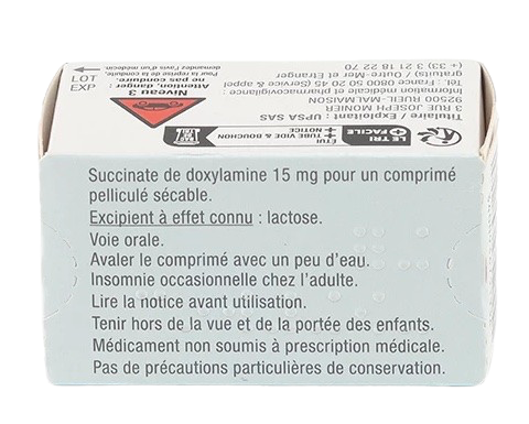 Donormyl 15 mg comprimés sécables - Image 2